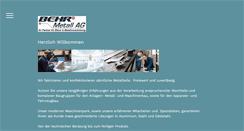 Desktop Screenshot of behrag.ch
