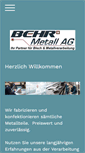 Mobile Screenshot of behrag.ch